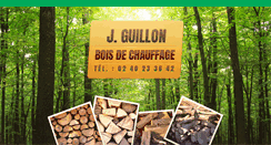 Desktop Screenshot of jguillon-boisdechauffage.com